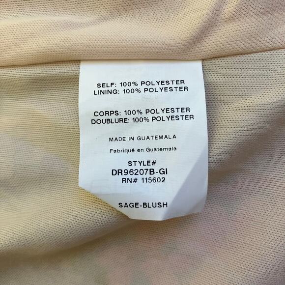 Lush Sz S Pastel Purple Pink Floral Flirt Mini Tank Dress Wrap Style Chiffon NWT - Picture 15 of 16